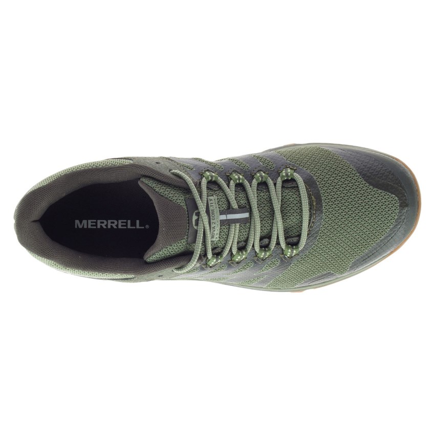 Chaussure Trail Merrell Nova 2 GORE-TEX Vert Olive Homme | P.M.GMCO